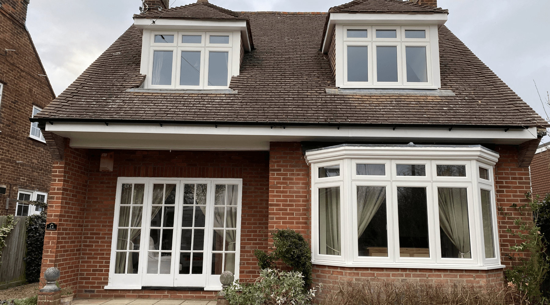 uPVC windows Hertford home exterior with modern glazing upgrade