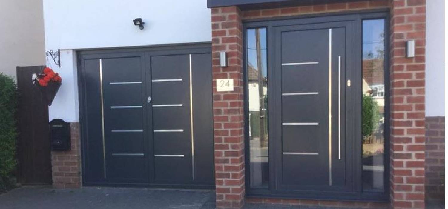Windows and doors in Hitchin installed on a modern UK home exterior