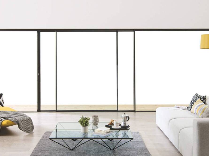 Modern charcoal grey uPVC window installation in a Hereford residential property showing clean FENSA-compliant finish.