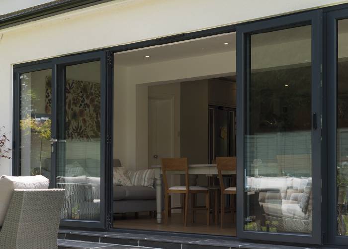 Energy efficient bifold door Hitchin garden room upgrade
