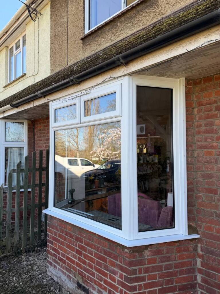 Energy efficient uPVC windows Hertford fitted on traditional UK home