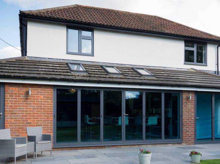 Damage window repair Oxford with new uPVC frame fitting