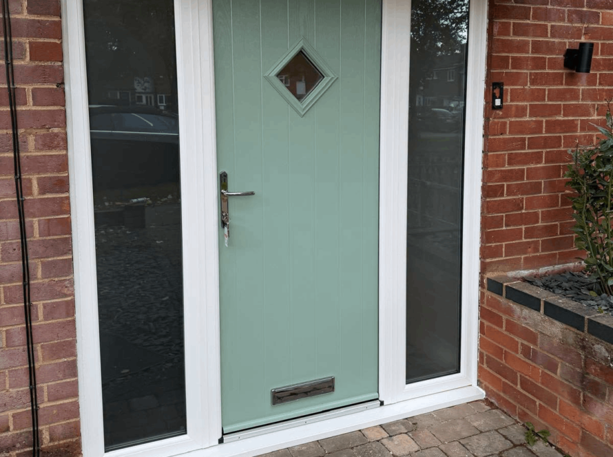 Composite front door installed in Stevenage