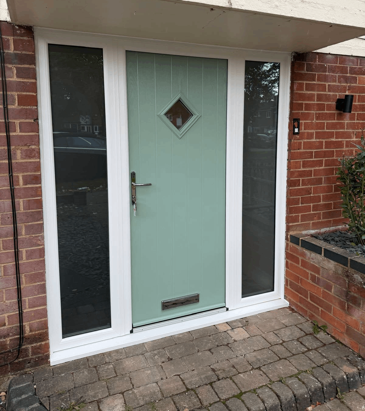 Composite front door installed in Stevenage